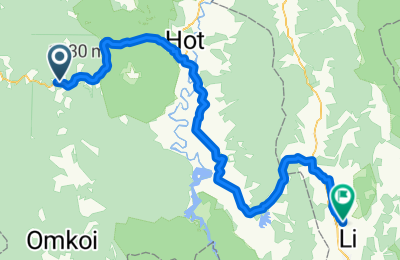 Route in der Bikemap App öffnen