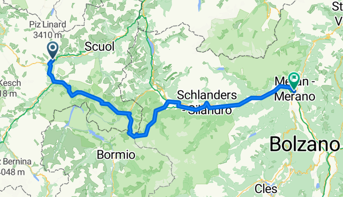 b2v day 7 part 2 Umbrail Pass to Stelvio
