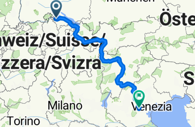 Route in der Bikemap App öffnen