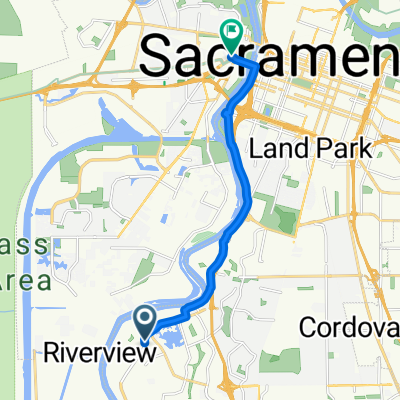 bike tour from Sacramento to West Sacramento