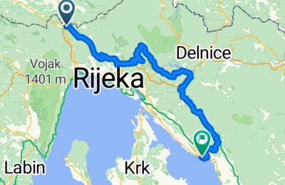 Route in der Bikemap App öffnen
