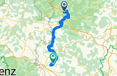 Route in der Bikemap App öffnen