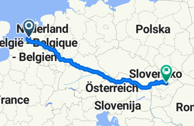 Route in der Bikemap App öffnen