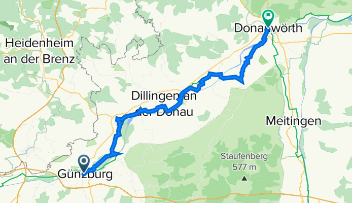 33_Von Günzburg nach Donauwörth