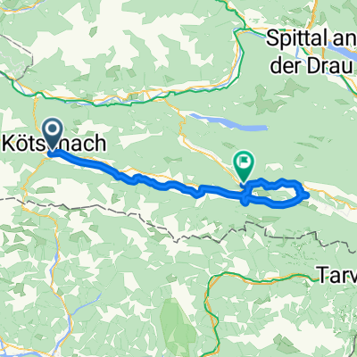Kötschach-Mauthen - Pressegger See - Hermagor