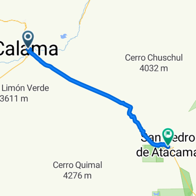 XI.Calama-San Pedro de Atacama