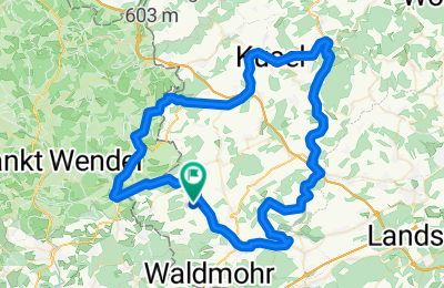 Route in der Bikemap App öffnen