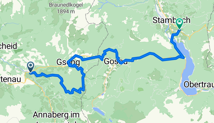 Dachsteinnumrundung - Etappe 4