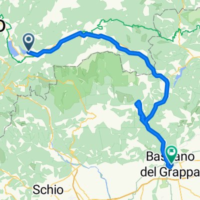 Levico Terme- Foza-Bassano del Grappa