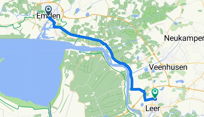 Emden nach Leer 