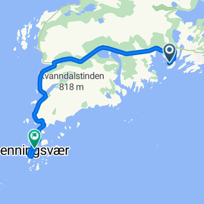 NORWEGEN 2016-08-28 CP Sandvika bis Henningsvaer
