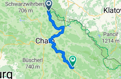 Route in der Bikemap App öffnen