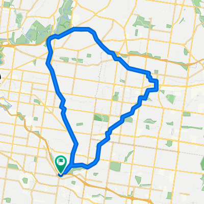 East Malvern. Blackburn, Ivanhoe &amp; return