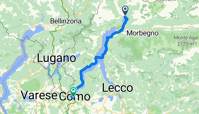 7. Tag Fähre Como