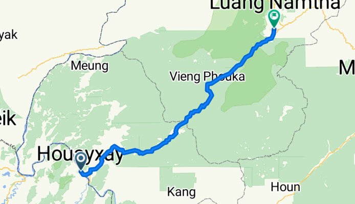Huay Xai to Luang Namtha