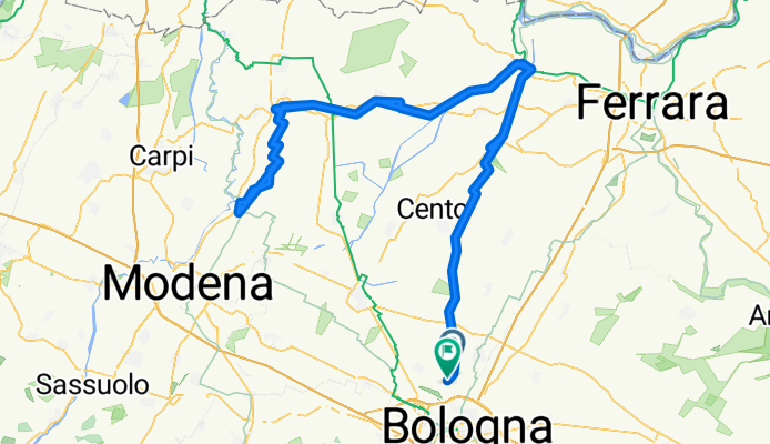 bologna-bondeno bomporto bologna