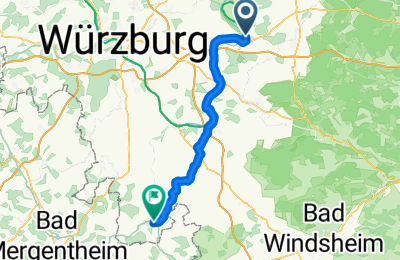 Route in der Bikemap App öffnen