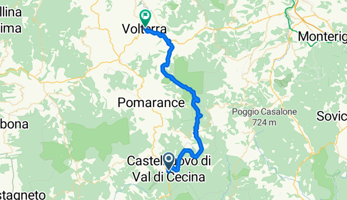 Castelnuovo Val Di Cecina - Volterra