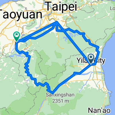 Taipei - Yilan Round Trip (Route 7 and 9)
