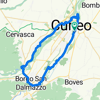 Percorso ciclabile anello Gesso e Stura