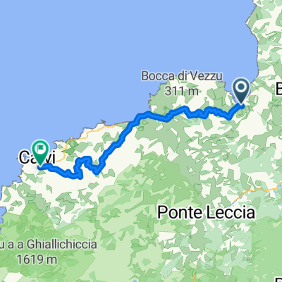 Corsica - Camp Kalliste (Saint Florent) - Camp La Pinéde (Calvi)