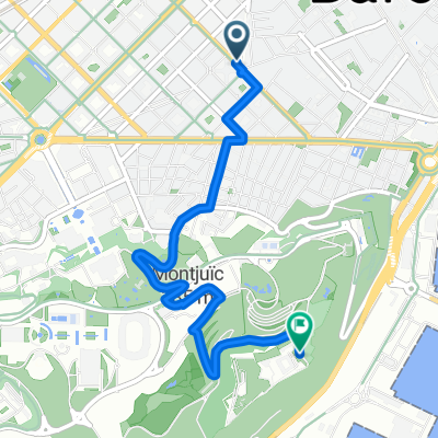 Montjuic, per la font del gat