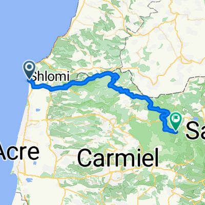 בצת למירון דרך אדמית