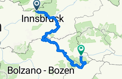 Route in der Bikemap App öffnen