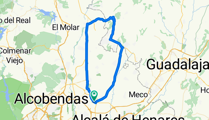 Ajalvir Opción 1 (66 kms)