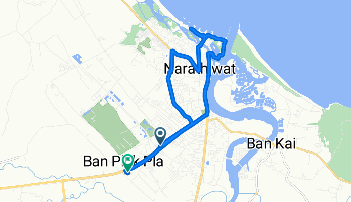 bike tour from นราธิวาส to ลำภู
