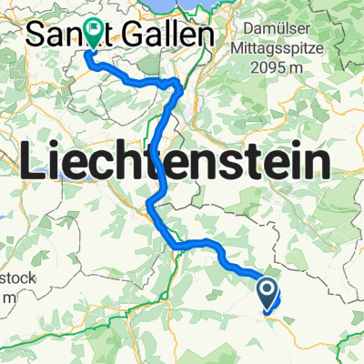 Schweizer Rundreise: 6. Davos - Herisau