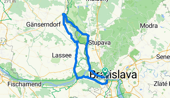 Bratislava Angern und zurück