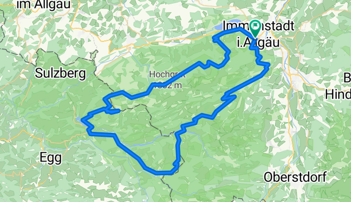 Rund um die Nagelfluhkette