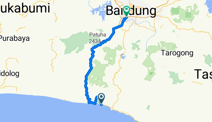 Cidaun - Ciwidey - Bandung