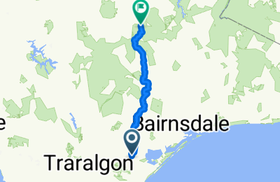 Route in der Bikemap App öffnen