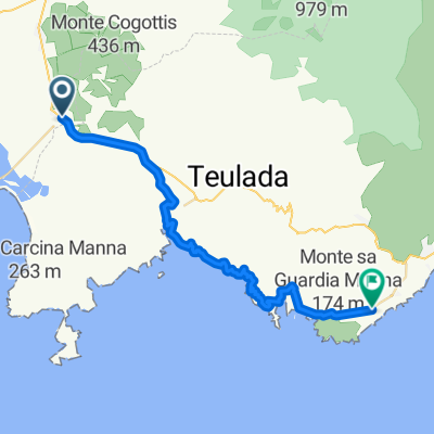 Itinerari Cicloturismo itinerante - Teulada