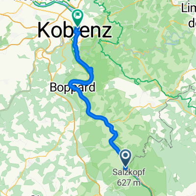 bacharach - koblenz