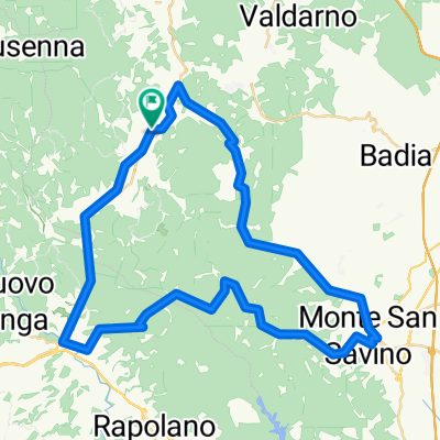 Circle one - Ambra - San Pancrazio - Monte S.Savino - Palazzuolo - Colonna del Grillo - Ambra