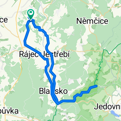 z Obory k Punkevním jeskyním a zpět