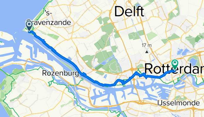 Hoek van Holland - Rotterdam Bahnhof