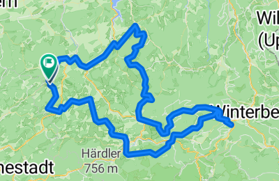 Route in der Bikemap App öffnen