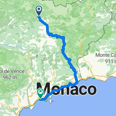 St Martin de Vésubie - Nice