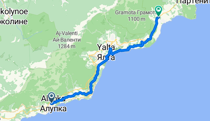 Alupka-Yalta-Gurzuf