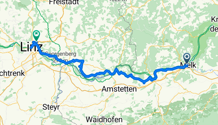 107 June 24th: Melk to Linz
