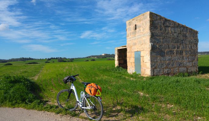Photo 2 of the Bikemap route "Mallorca: de nord a sud, cala Sant Vicenç-cap de ses Salines"