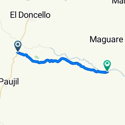 PAUJIL Tramo # Via Morabia -  Corea - El Vergel - Puente Albania.
