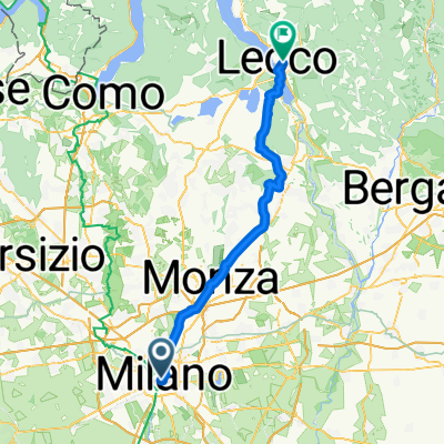 Milano Montevecchia Colle Brianza Lecco