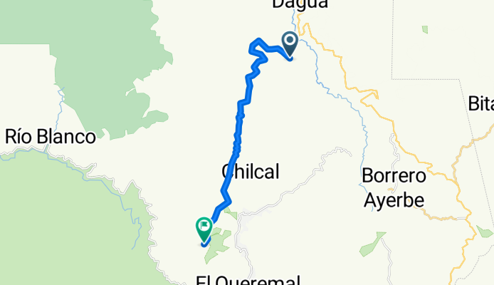 DAGUA-LIMONAR -CHILCAL-SANJOSE DEL SALADO 
