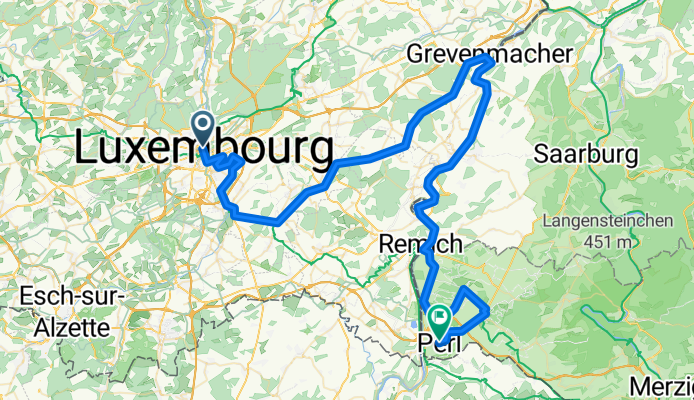 80km Bike back home - BCL - Grevenmacher- Perl