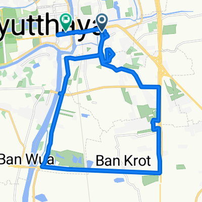 ride through พระนครศรีอยุธยา